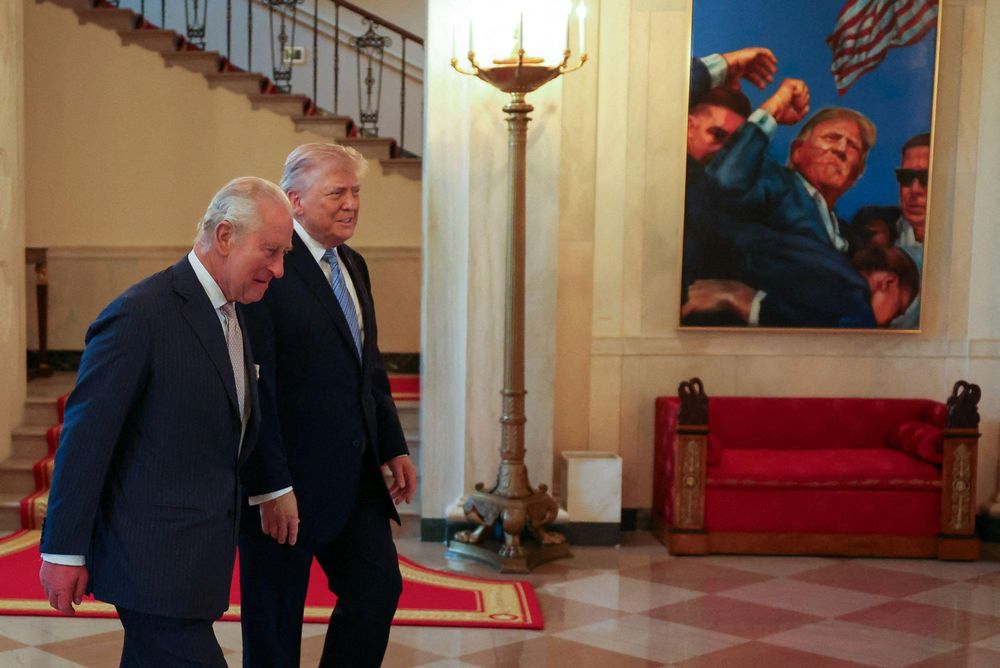 King Charles III seeks to mend ties with Trump during historic state visit