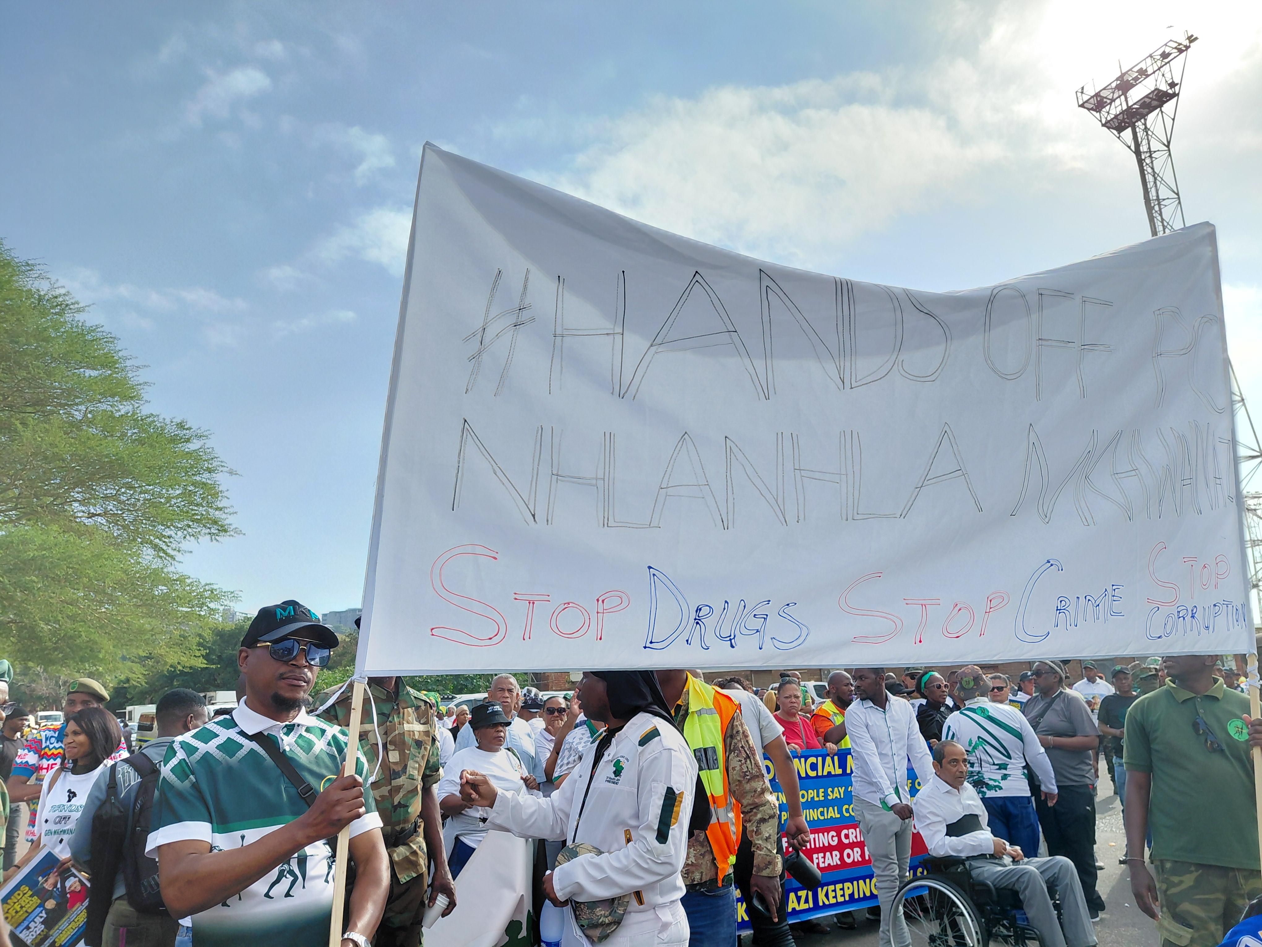 'Cyril Must Go': Durban crowd demands action, not inquiries ...