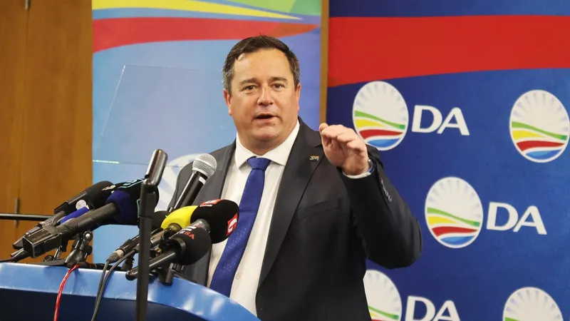 Steenhuisen's Resignation Shatters DA's Facade of Leadership Superiority