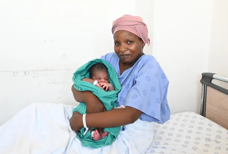 Meet New Year’s baby Olumiyo Miqi from Kraaifontein