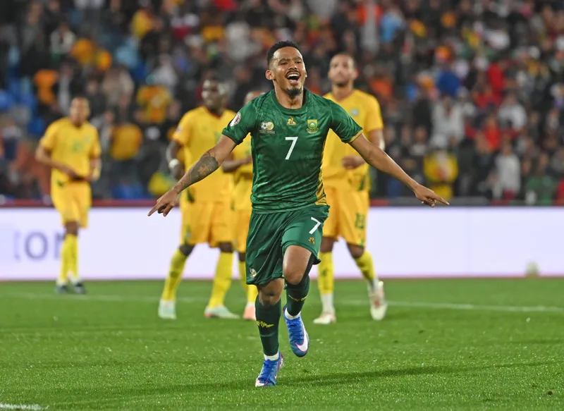 VAR finally on Bafana Bafana's side as dramatic AFCON win over Zimbabwe seals last-16 spot