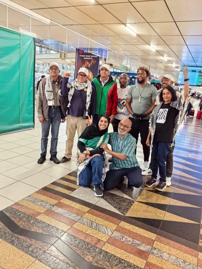 Global Sumud South Africa shared that on Monday and Tuesday this week, Israeli Defence Forces intercepted all 60 vessels of the Global Sumud Flotilla in international waters off Cyprus and abducted all 460 civilians on board. 