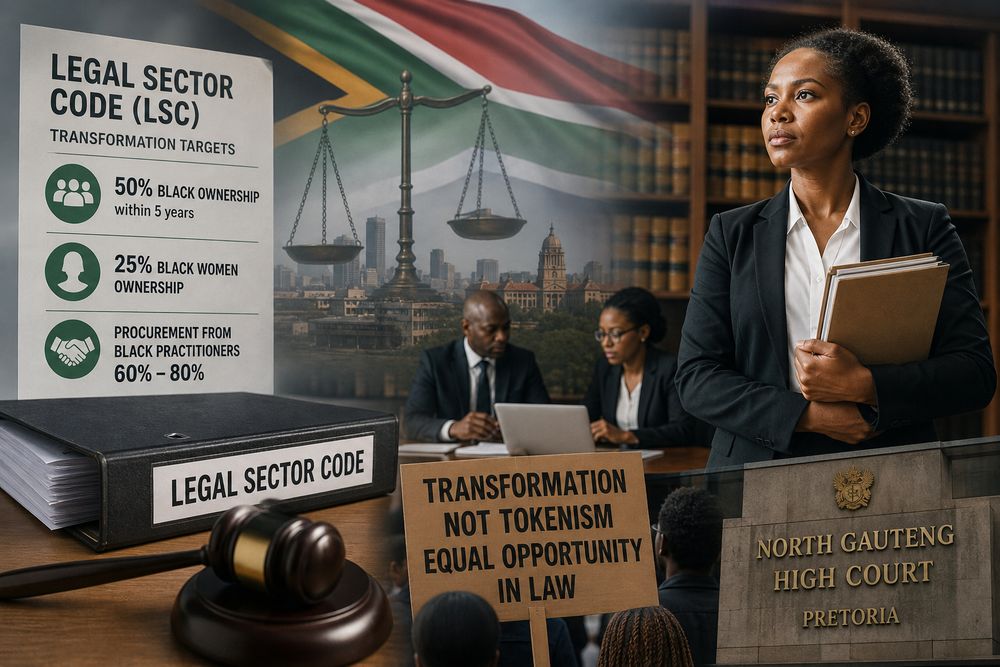 Top law firms oppose Legal Sector Code that would revolutionise untransformed industry
