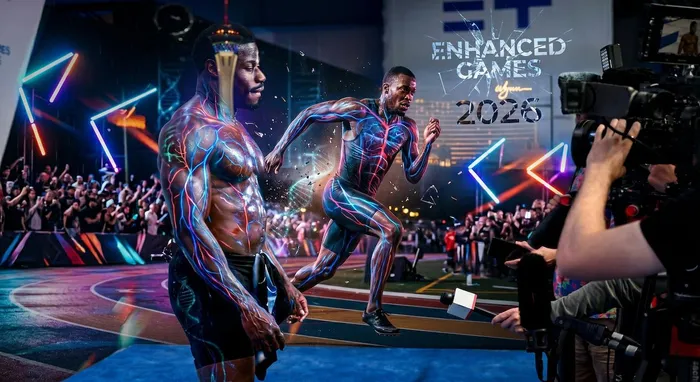 The Enhanced Games, held in Las Vegas, demonstrated that doping in sports does not guarantee success, as only one world record was broken, and it was due to a wetsuit, not performance-enhancing drugs. The event underscored the importance of natural ability and genetics in elite sports, highlighting that while drugs can enhance existing talent, they cannot create greatness from scratch. Picture: Picture: BRYAN STEFFY / GETTY IMAGES NORTH AMERICA / GETTY IMAGES VIA AFP/ Google Gemini
