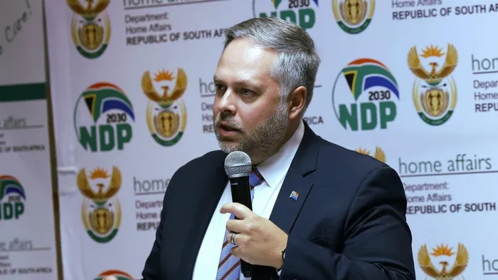 Minister of Home Affairs Dr Leon Schreiber announces the launch of a new digital verification platform aimed at eliminating ghost workers and enhancing payroll integrity in South Africa.