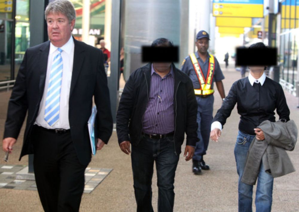 Wanted doctor, wife return to SA