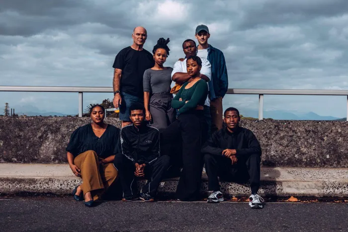 The cast and creative team of the theatre production 'Rise '76: The Story of June 16th'.