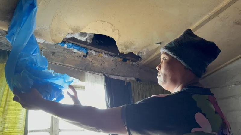 Hanover Park family pleads for urgent repairs after winter damages home