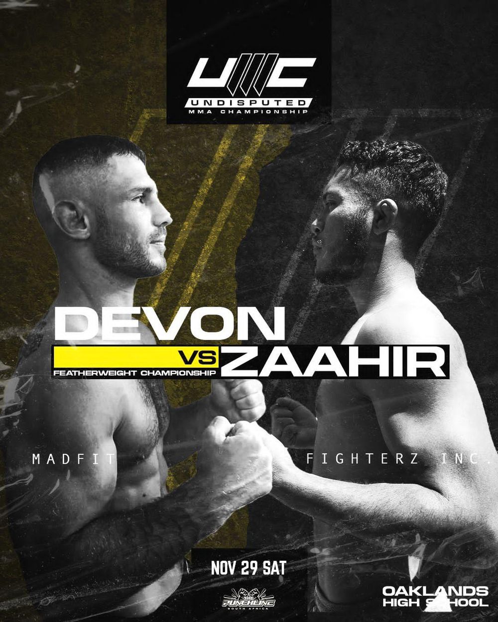 Irshaad Ally launches Undisputed MMA Championship to uplift Cape Town youth