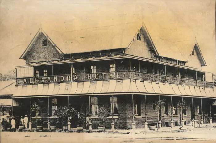 The original Alexandra Hotel opened in 1879 and was the largest hotel in South Africa.