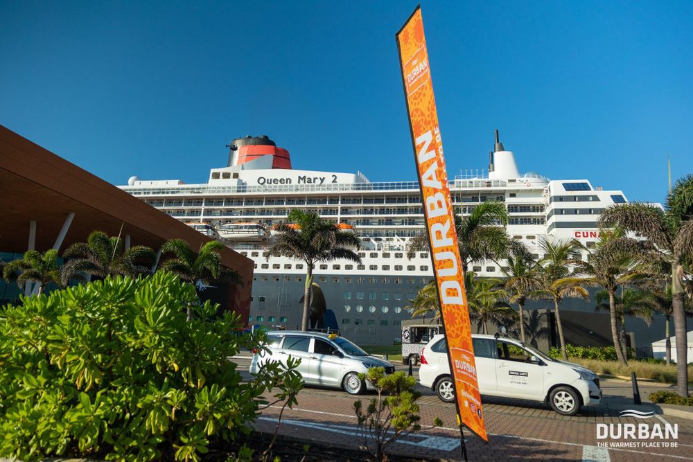 Queen Mary 2 heads to Cape Town after Durban