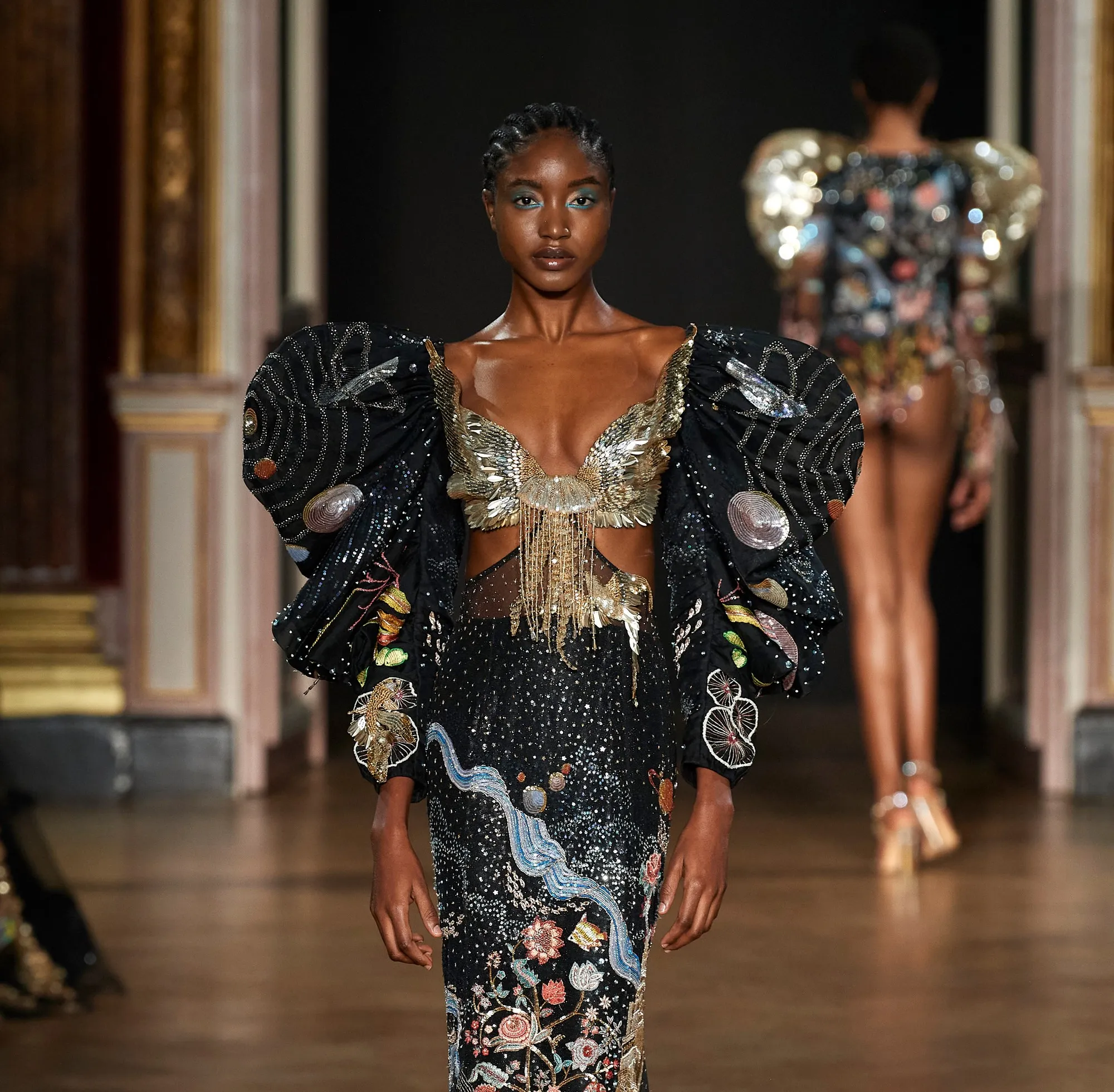 Rahul Mishra's Couture Collection brought the cosmos alive with