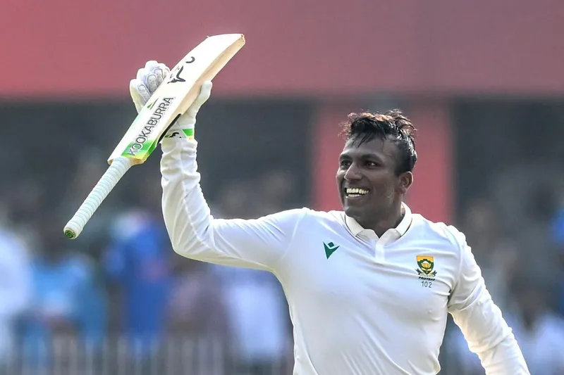 Proteas dominate Day Two as Senuran Muthusamy hits maiden Test century against India in Guwahati