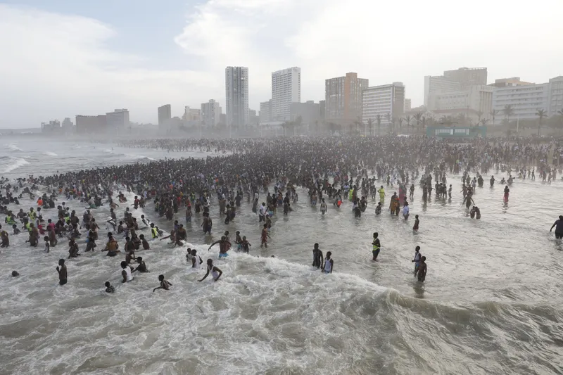 Teen swept out to sea at uMdloti beach, holidaymakers urged to prioritise swimming safety