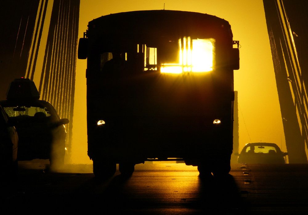 Bus fuel thief siphons poop instead
