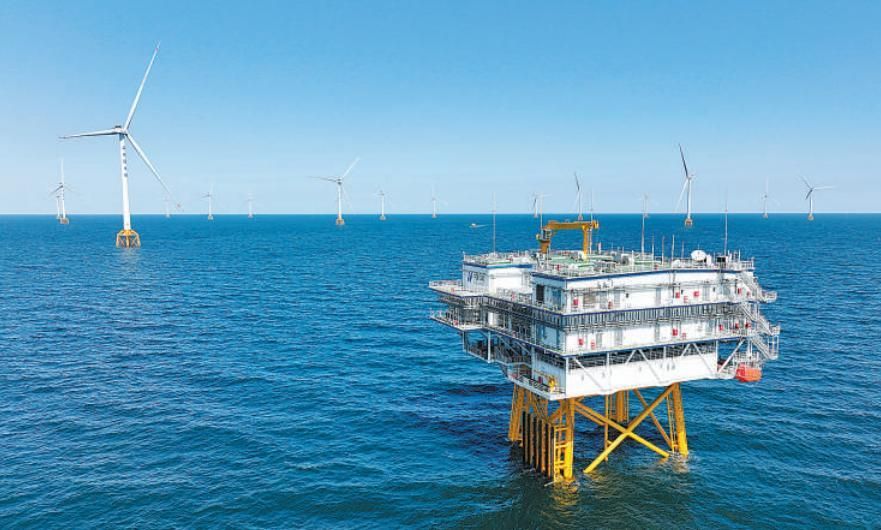 China's deepest offshore wind farm starts full-capacity grid operation