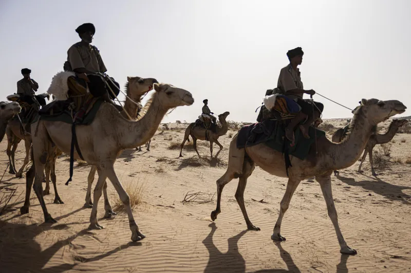 On patrol for jihadists with the camel cavalry