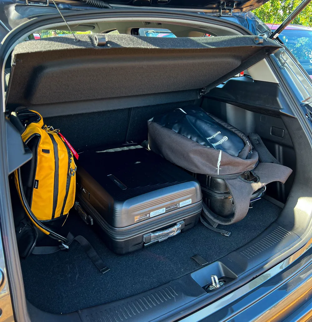 2023 Toyota Urban cruiser boot space