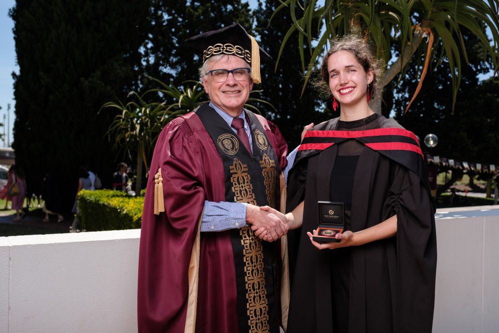 Mathematics ‘queen’ from Helderberg awarded SU’s Chancellor’s Medal