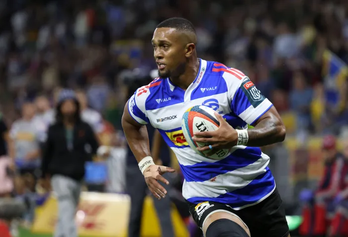 Stormers winger Leolin Zas injured his knee during training on Wednesday ahead of the URC quarer-final against Cardiff.