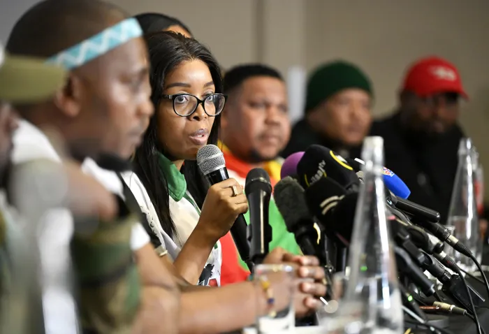 A strong group of community movements gathered at the Protea Hotel in Midrand as part of the final push for illegal immigrants to leave South Africa.