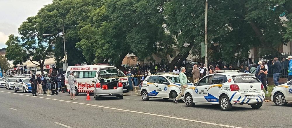 Road rage: Hysterical children watched as their ‘papaji’ was shot dead and mother injured