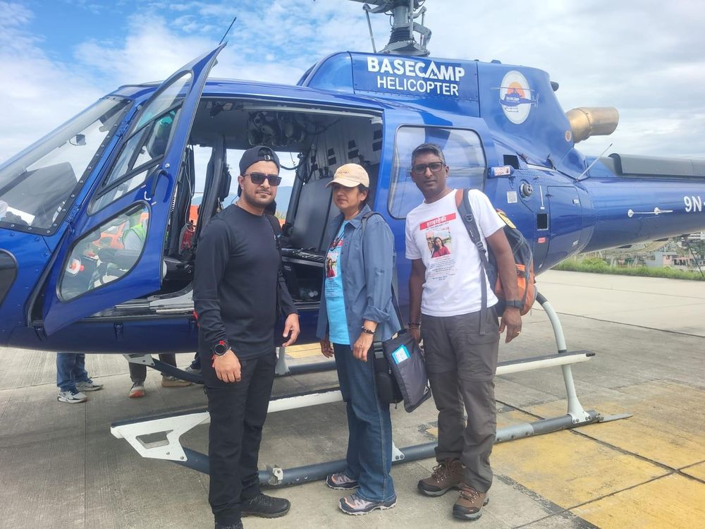 Aerial search: Heartbreak as Durban mother sees ruins where daughter went missing in Nepal floods - IOL