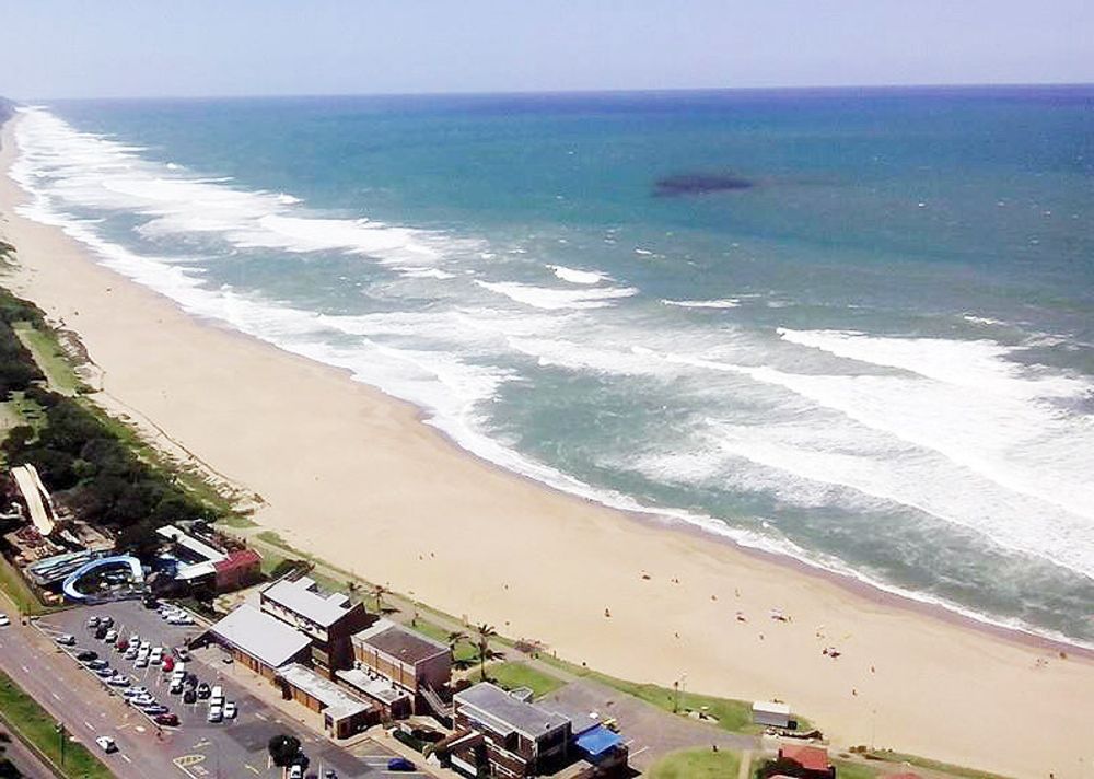 Mystery dark patch spotted off Toti beach