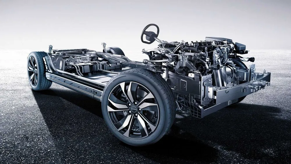 Huawei Seres SF5 hybrid-electric platform