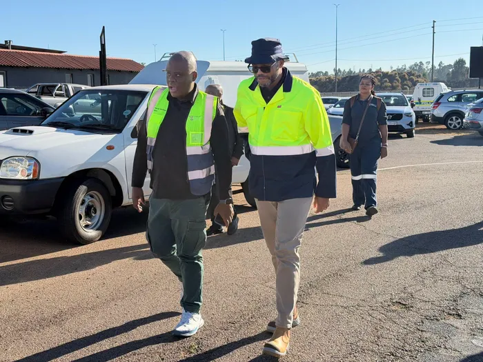 Deputy Ministers Njabulo Nzuza and Jomo Sibiya unite for a common cause: ensuring compliance in South Africa’s workplaces.