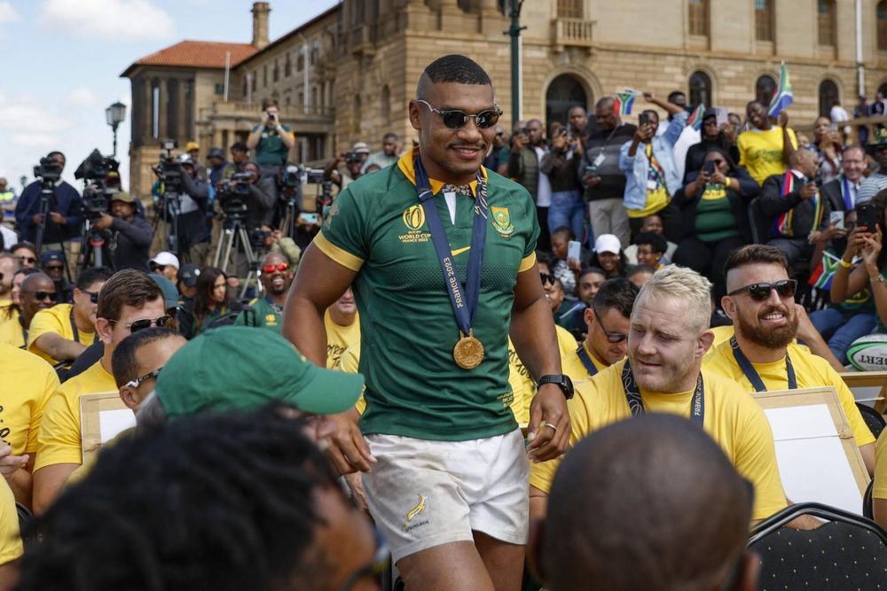 All eyes on Damian Willemse after last wearing Springboks' jersey ...