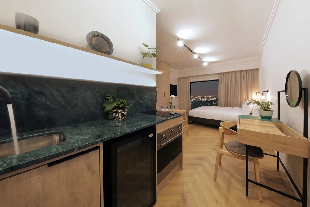 Hyatt House hotels’ apartment-style living are ideal for guests who are looking to continue their work and personal routines.