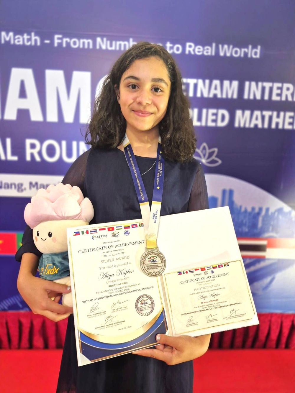 Cannons Creek's Atiya Kaplen secures silver medal at international ...