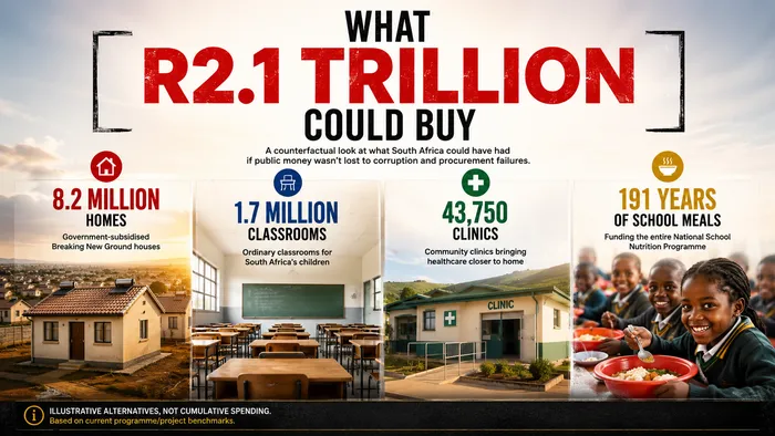 Government procurement is now estimated at around R1 trillion a year. 