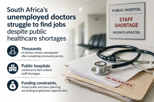 SA’s doctor unemployment crisis deepens