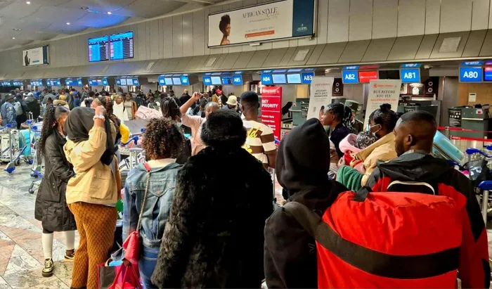 About 90% of 300 Ghanaians who voluntarily returned home from South Africa were found to be undocumented, with five passengers barred from departure over invalid travel and asylum documents.
