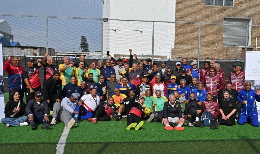 Football legends join Belgravia community in support of Farouk Abrahams - IOL