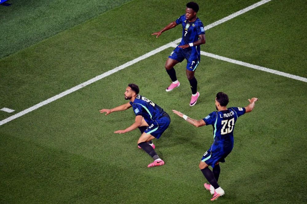 Cunha double gets Brazil back on track as flawless Selecao eliminate fighting Haiti