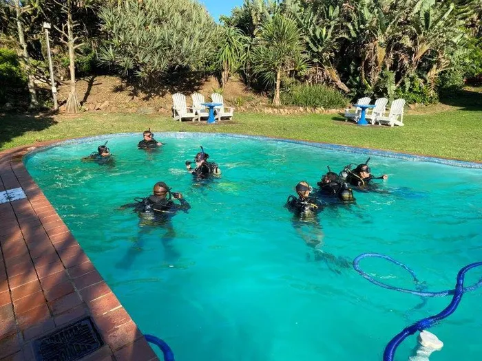 Aspiring conservationists receive scuba diving training as part of their training in marine conservation, monitoring, education, and stewardship.