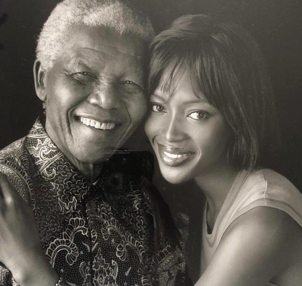 Naomi Campbell pays tribute to Nelson Mandela on his 108th birthday