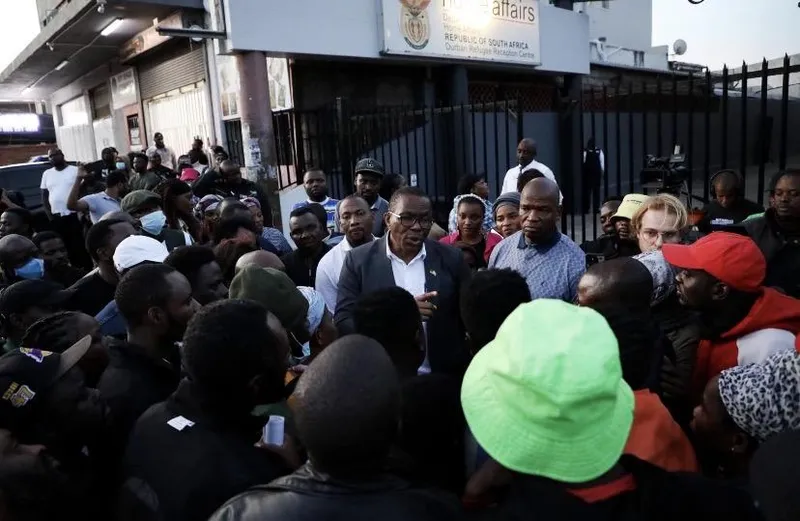 eThekwini mayor demands urgent relocation of foreigners camped outside Durban Home Affairs