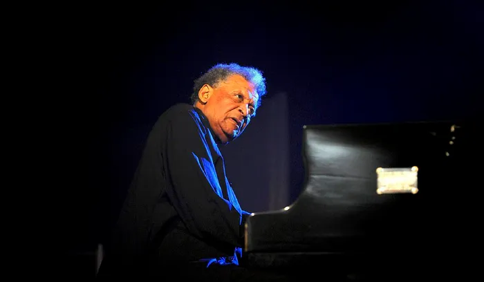 Legendary Abdullah Ibrahim, Jazz Pianist, performs at the opening of the Joy of Jazz in Newtown in 2013