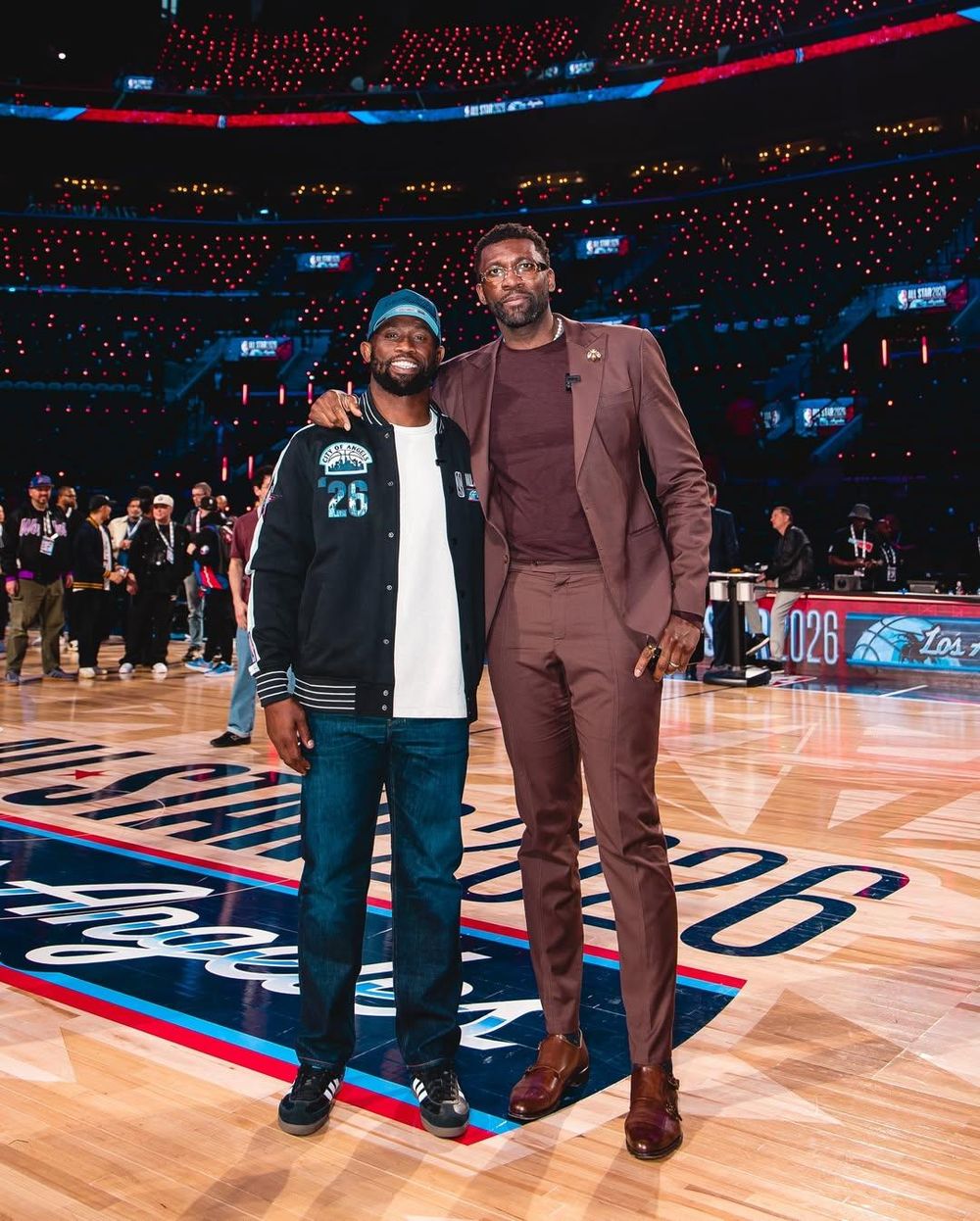 Siya Kolisi extends a warm invitation to NBA's Festus Ezeli for a South African safari and local delicacies
