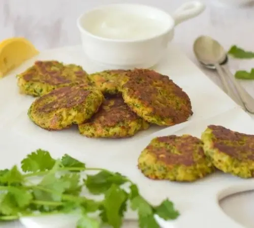 Crispy Broccoli Fritters