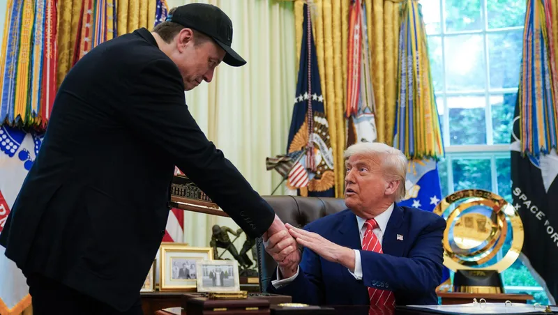 Trump says Musk has 'lost his mind' as feud fallout mounts