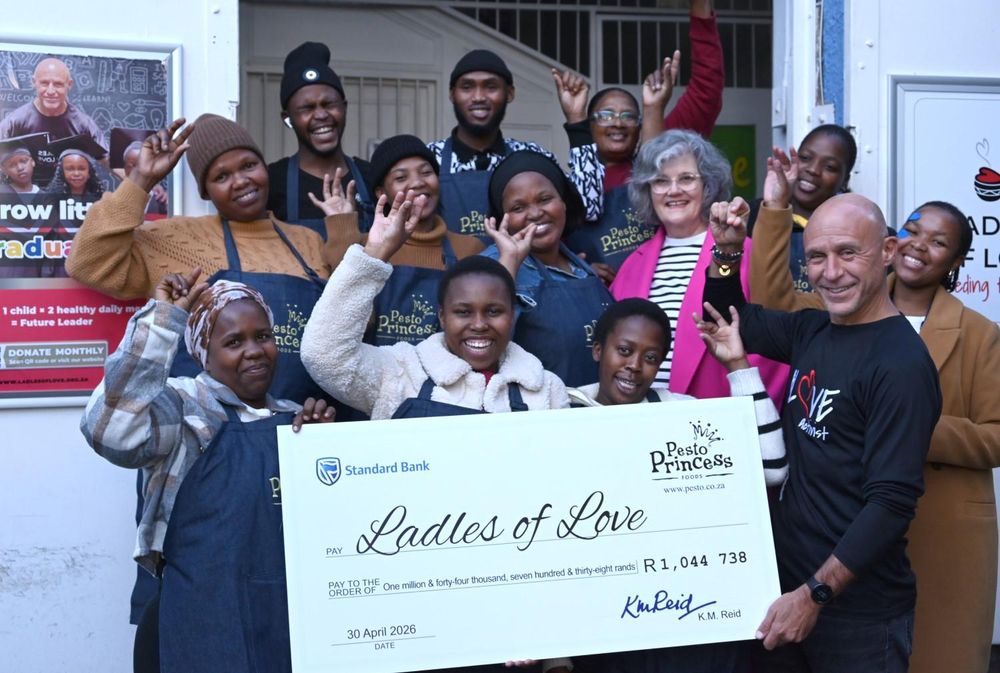Pesto Princess and Ladles of Love: a partnership feeding South Africa's vulnerable communities