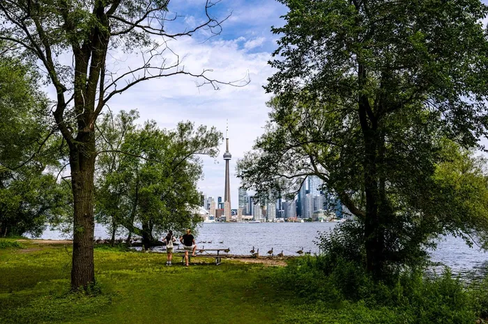 Catch a ferry to the Toronto Islands.