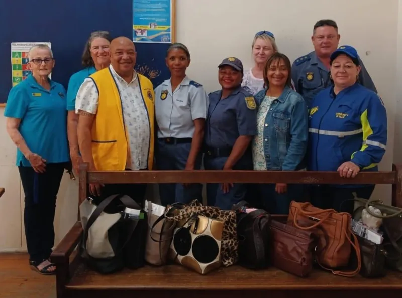 Tokai Lions donate Dignity Bags to support GBV survivors in Muizenberg