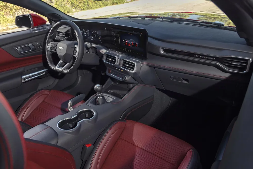 2024 Ford Mustang cabin interior