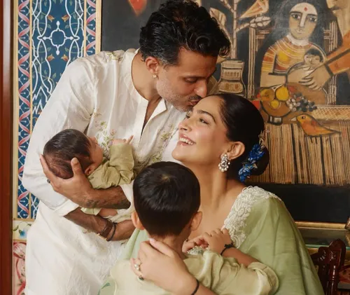 Sonam Kapoor and Anand Ahuja name their second son Rudralokh